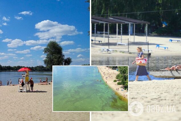 У Києві зацвіла вода в Дніпрі