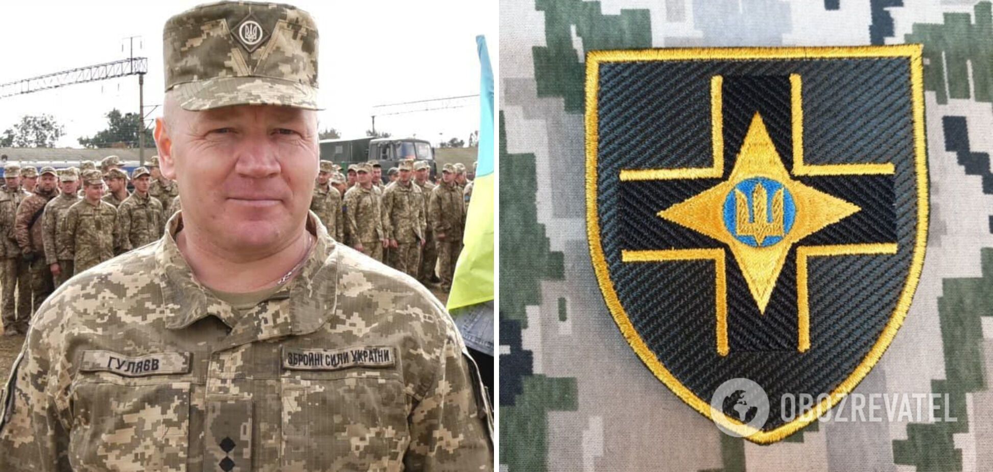 Командир 28-ї окремої механізованої бригади імені Лицарів Зимового походу полковник Віталій Гуляєв