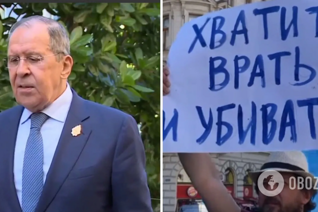 Лавров відзначився черговою цинічною заявою про спільну історію і порятунок українців