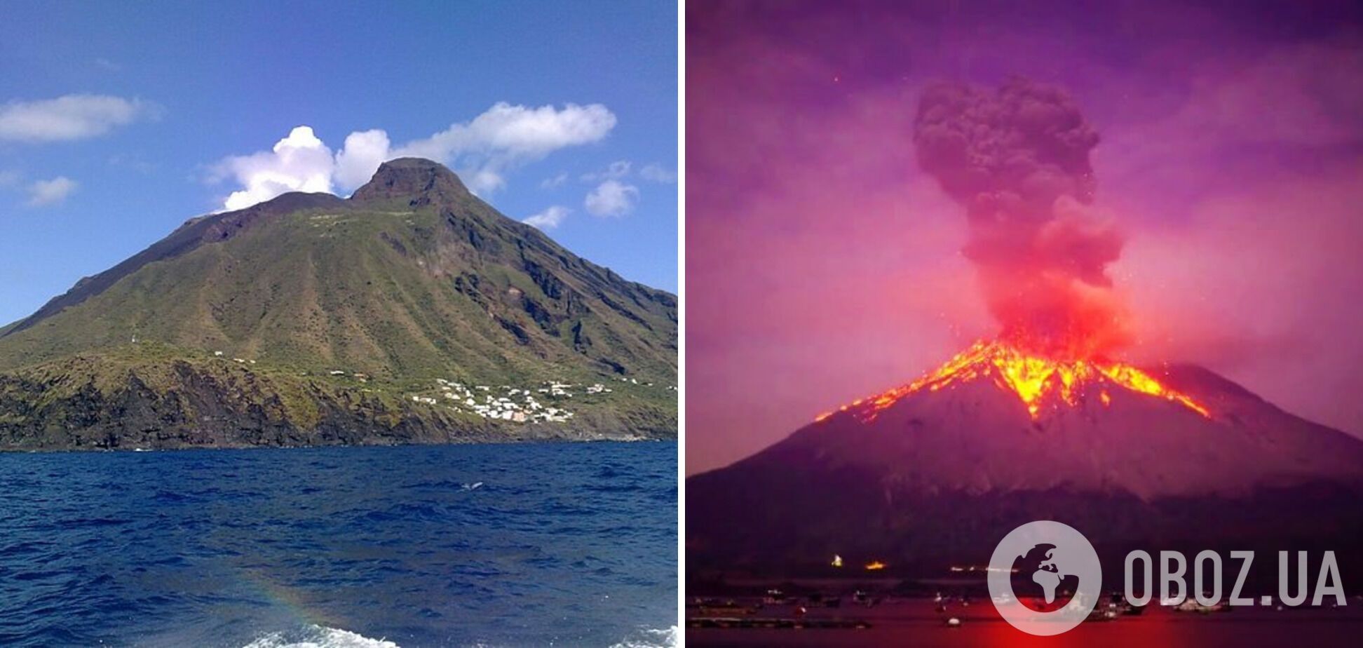 Извержение вулкана Сакурадзима