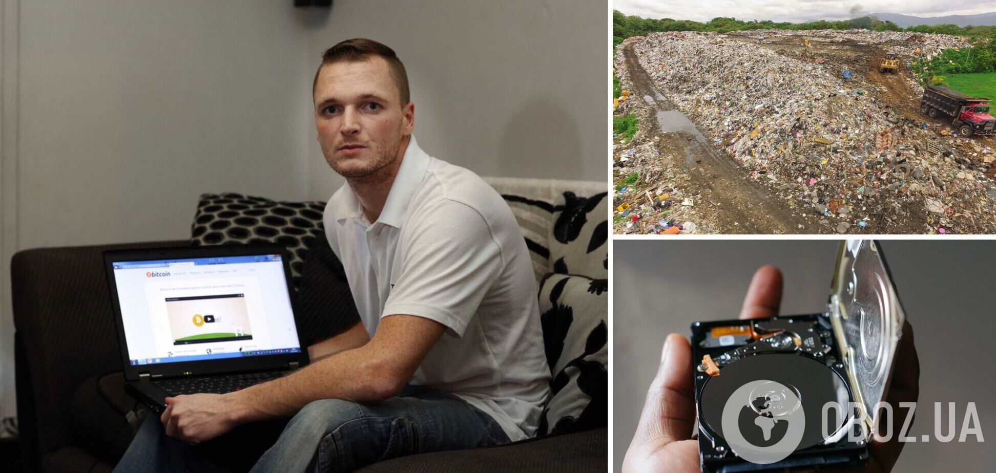 Англієць з 2013 року просить владу Ньюпорта дозволити йому перерити місцеве звалище