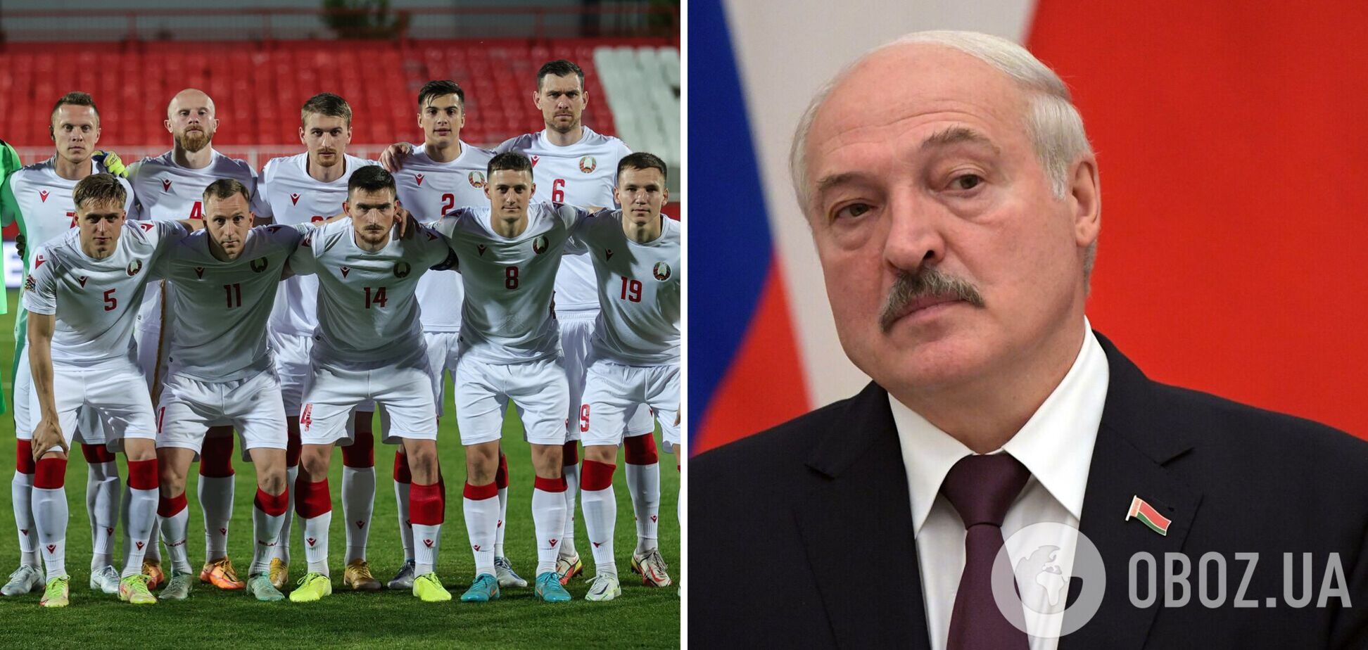 Білорусь слідом за Росією відсторонена від відбору Євро-2024 з футболу – ЗМІ