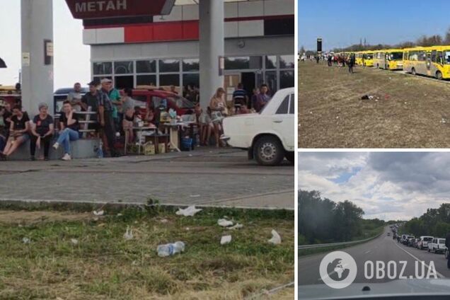 У Василівці окупанти заблокували понад 5 тис. осіб, які хочуть виїхати до Запоріжжя: у черзі померли п’ятеро людей