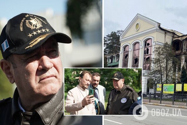 Президент Гватемалы посетил Киевщину