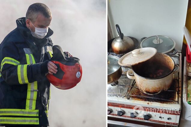 На увімкненій плиті залишили каструлю