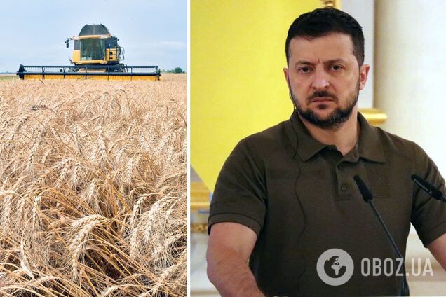 Зеленский рассказал об экспорте зерна