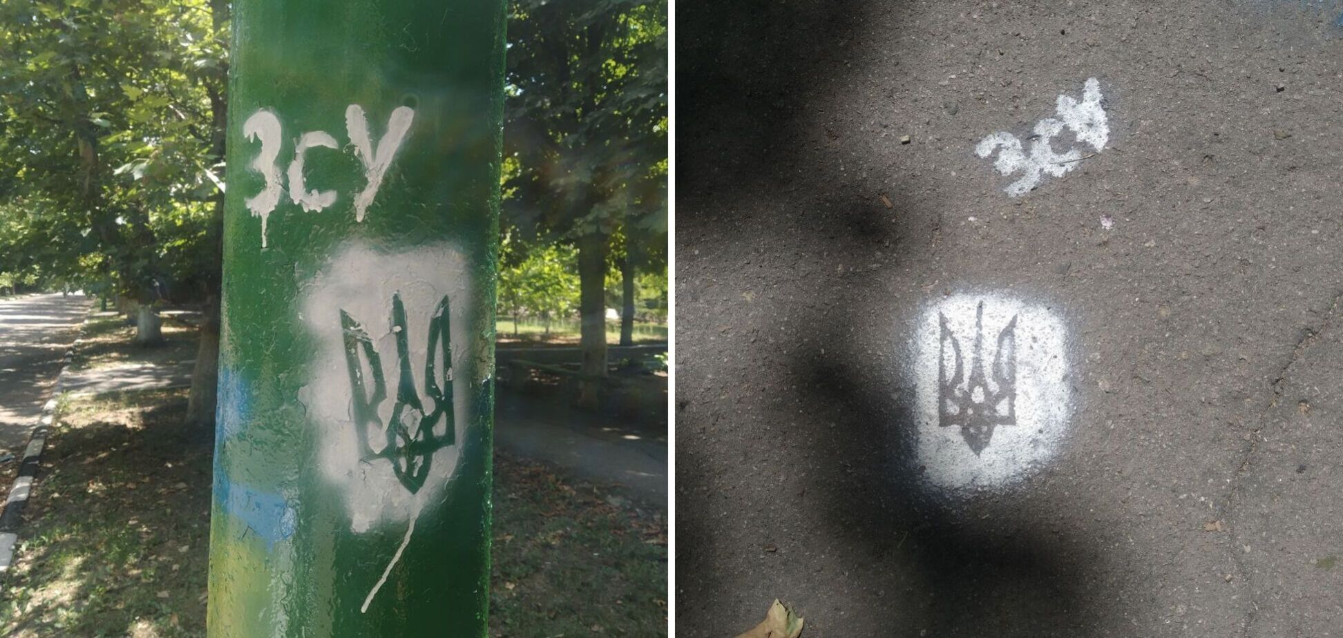 На Херсонщині українські партизани передали 'привіт' окупантам
