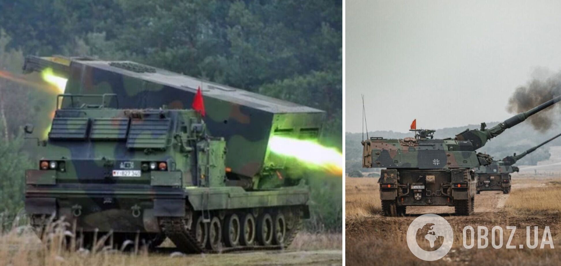 Германия передала Украине обещанные РСЗО Mars-II и гаубицы PzH2000 – Бундесвер