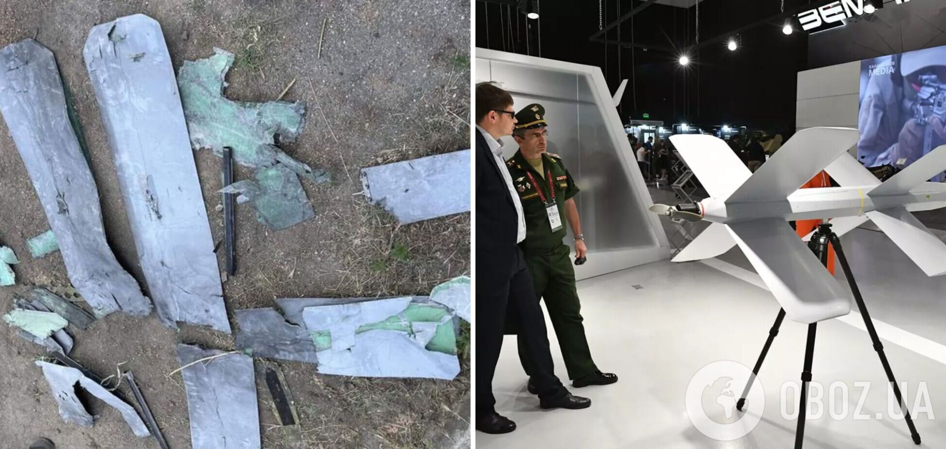 На юге ВСУ уничтожили вражеский дрон-камикадзе 'Ланцет', пытавшийся атаковать радиолокационную станцию. Фото