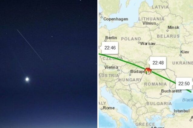 'БПЛА', которые видели в небе над западными областями Украины, оказались МКС