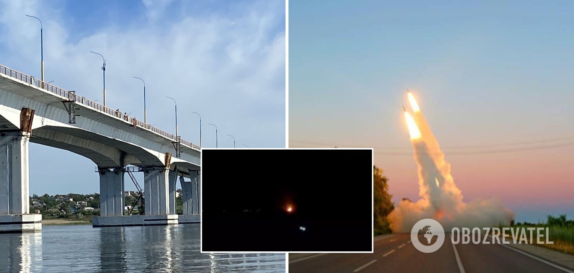 Коллаборант Сальдо заявил, что ВСУ также попали в железнодорожный мост через Днепр в Херсоне