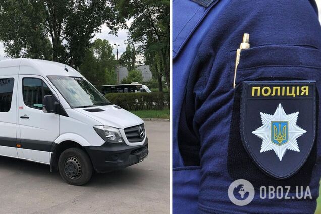На Тернопольщине мужчина угнал рейсовый микроавтобус, чтобы добраться домой