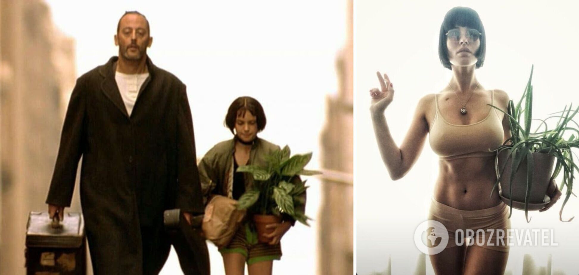 Даша Астафьева в сексуальном образе Матильды из фильма 'Леон' пригрозила оккупантам. Фото