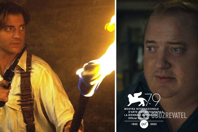 Звезда 'Мумии' Брендан Фрейзер набрал более 270 кг. Фото