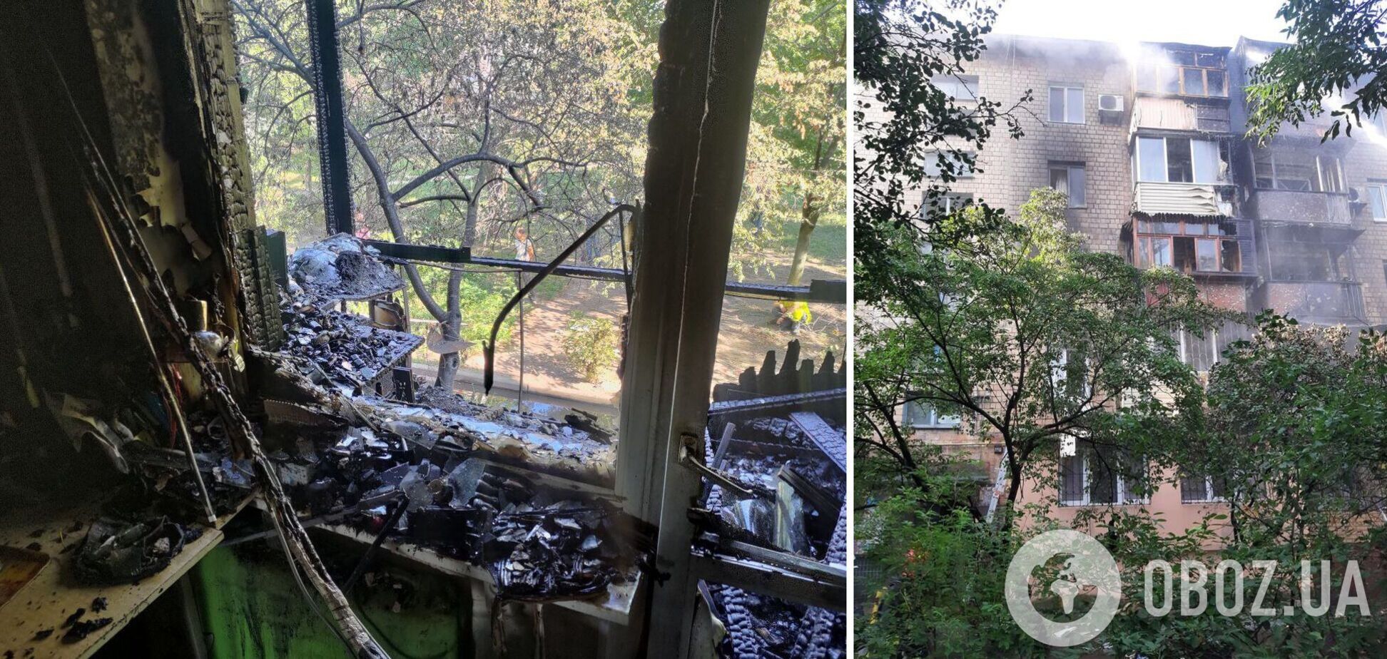 У Києві спалахнули 10 квартир через неакуратного курця