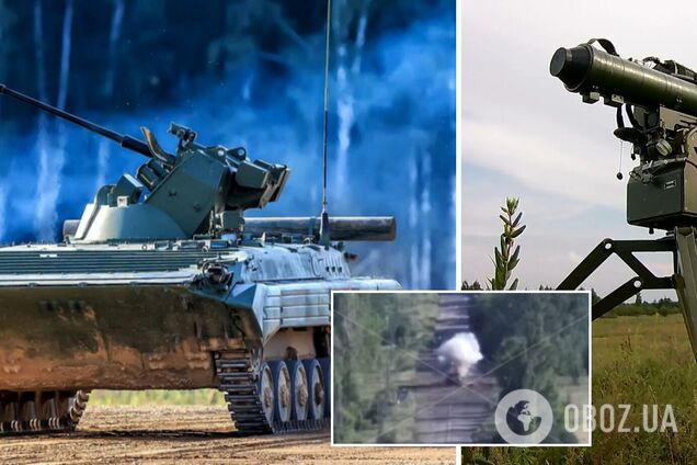Нацгвардійці влучним ударом 'денацифікували' ворожу БМП з екіпажем: момент показали на відео