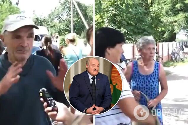 'Ты нас позоришь, идиот такой': на Черниговщине местные жители поставили на место сторонника Лукашенко. Видео