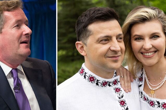 Пирс Морган смутил Зеленского вопросом о жене во время разговора о войне и их отношениях. Видео