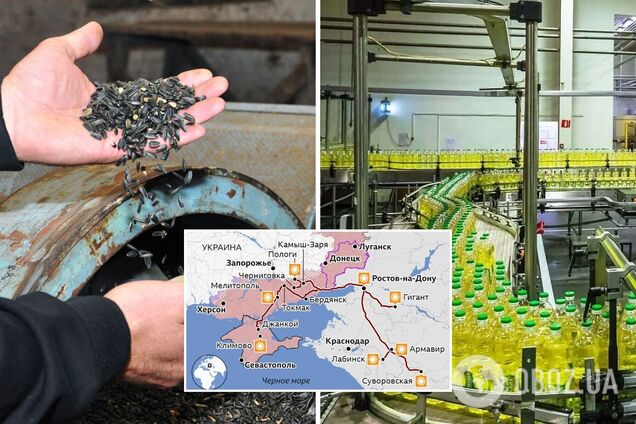 Росіяни роблять олію з краденої сировини