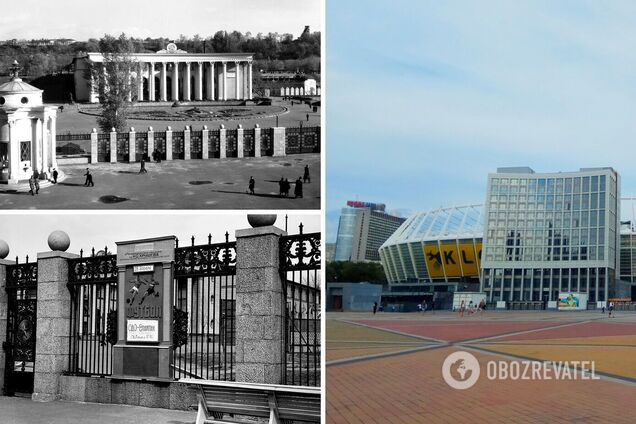 Стадион тогда и сейчас