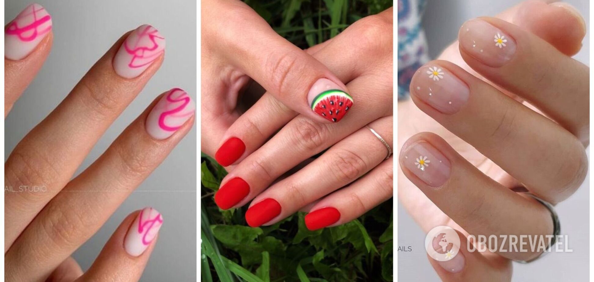 Летний маникюр 2022. Трендовые варианты на длинные и короткие ногти