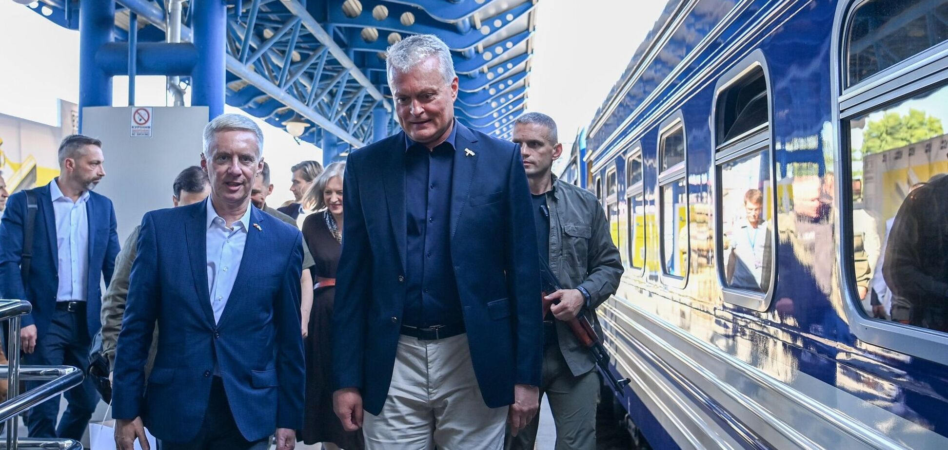 Президент Литви Науседа прибув з візитом до України: політик виступить перед парламентом