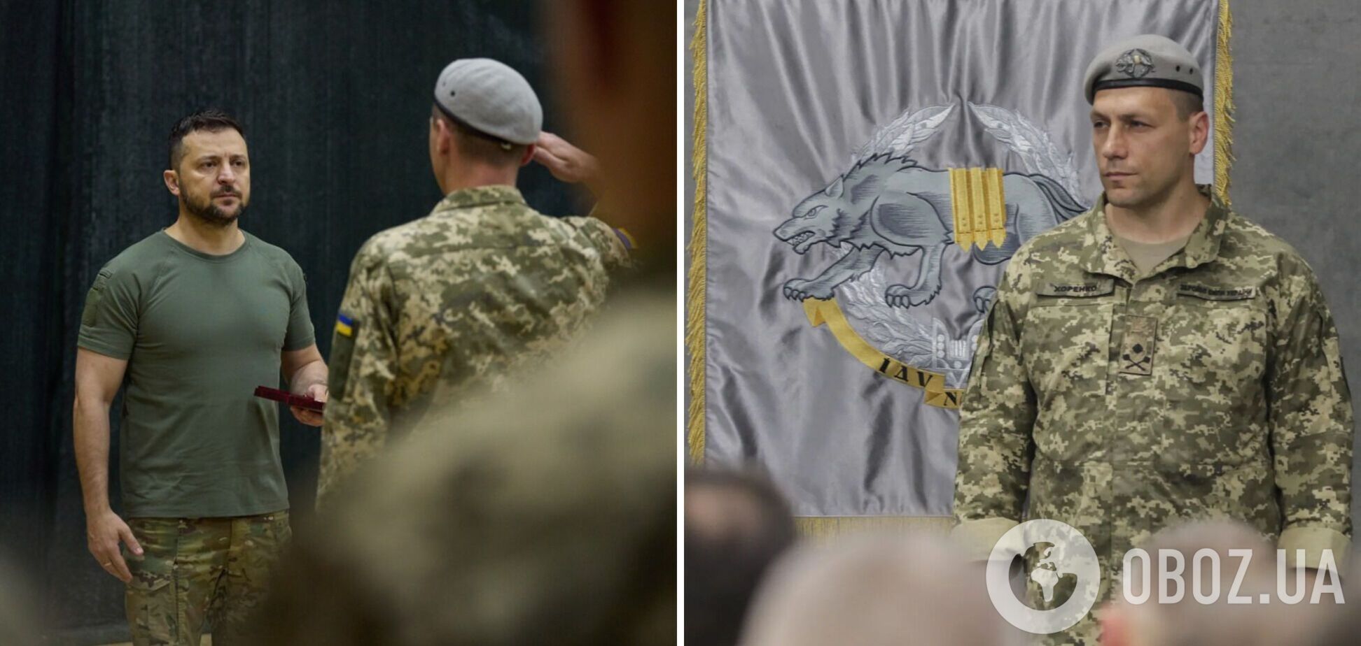 Зеленський представив нового главу Сил спецоперацій Хоренка. Фото