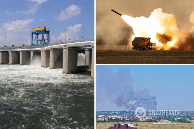 В окупованій Новій Каховці прогриміла серія вибухів: вдарили по ГЕС