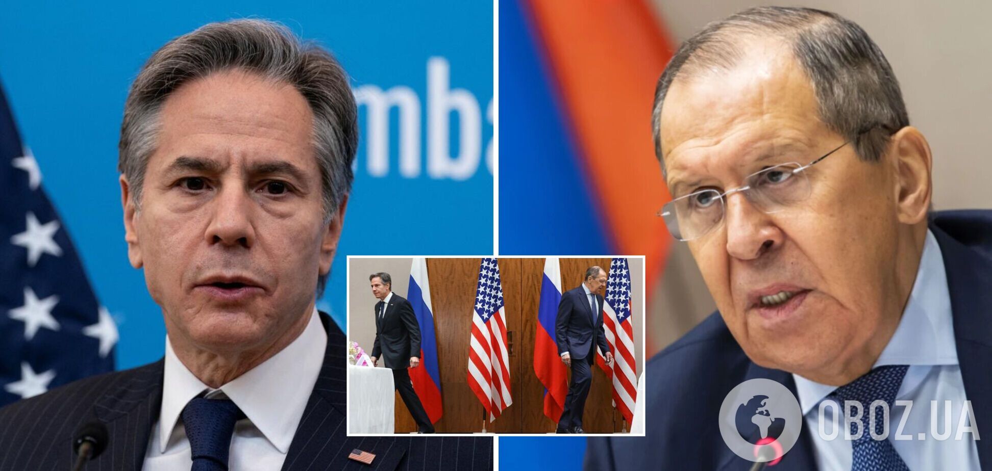 Лавров після теракту в Оленівці заявив Блінкену, що 'армія РФ суворо дотримується норм міжнародного права'