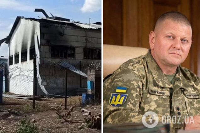 Валерий Залужный отреагировал на гибель украинских военных в Еленовке