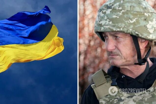 Шона Пенна поразило, как украинскую нацию объединила борьба против общего врага – России