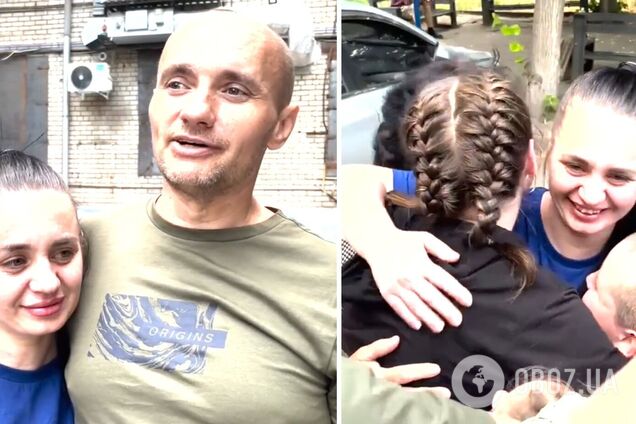 Подружжя нацгвардійців повернулося до дітей з російського полону: з'явилося зворушливе відео зустрічі