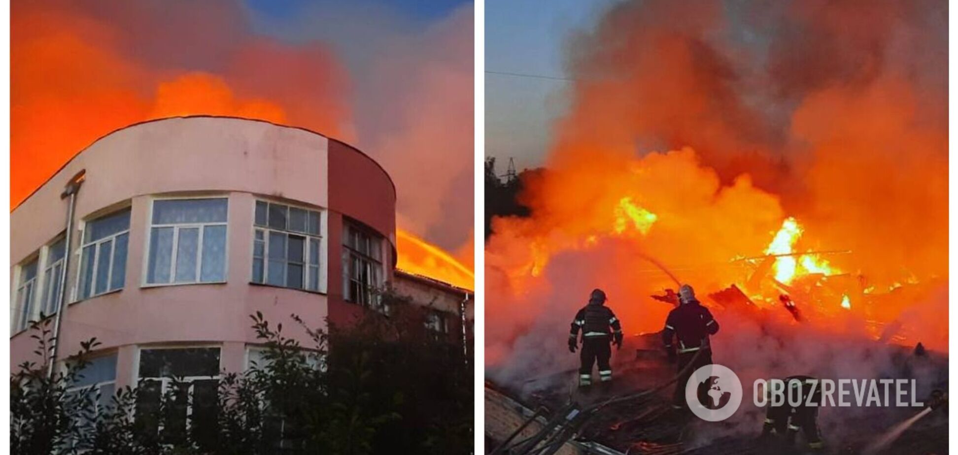 Окупанти вдарили по училищу трьома ракетами, спалахнула пожежа: нові деталі нічної атаки на Харків. Фото
