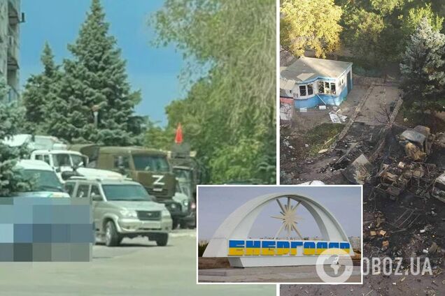 В Энергодаре взлетела в воздух военная техника РФ: новые детали ночных взрывов. Фото и видео