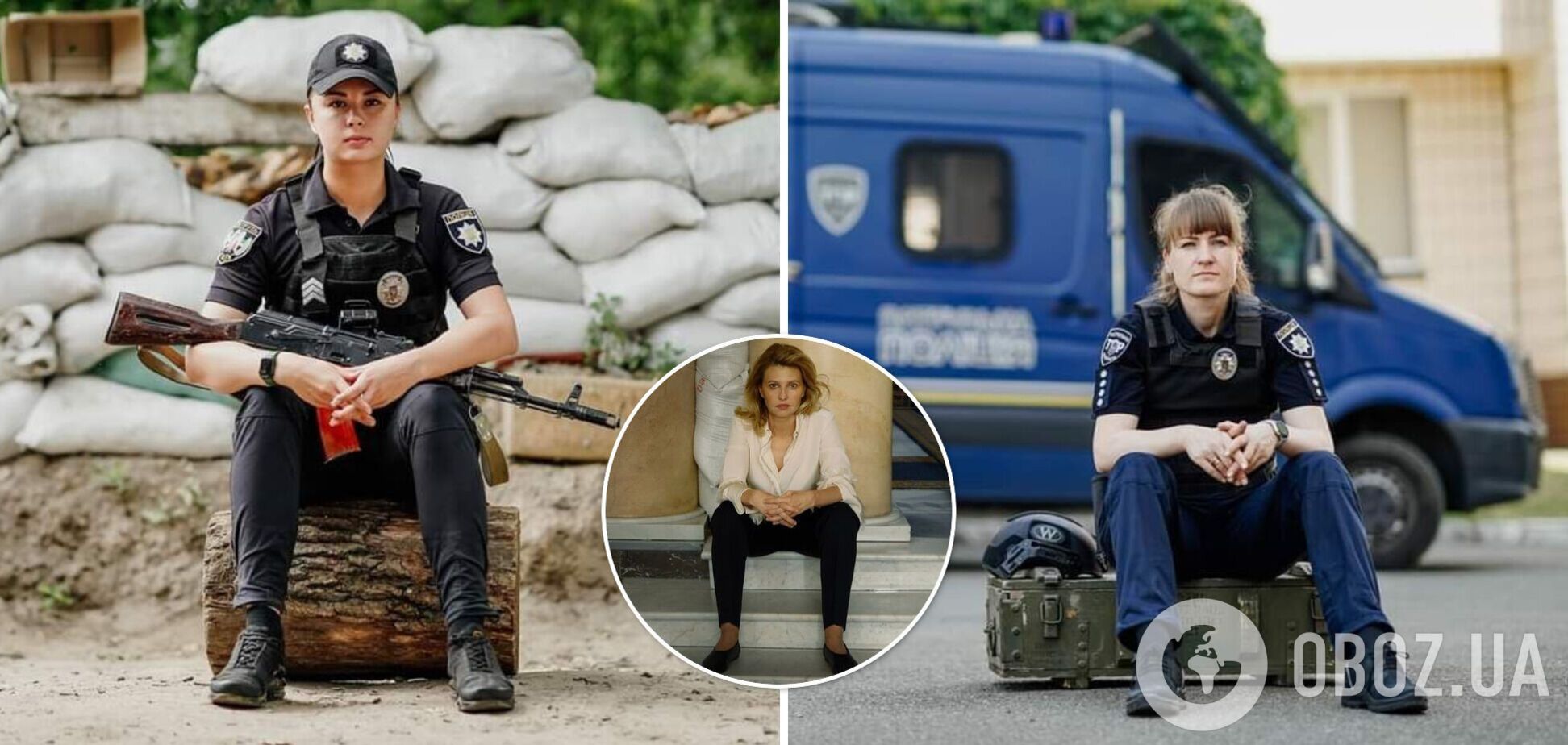 Українські патрульні повторили образ Зеленської для Vogue. Фото