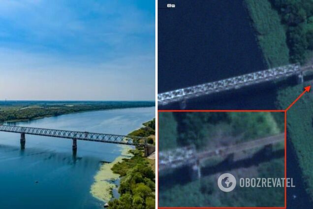 'Демилитаризация' продолжается: движение по железнодорожному мосту в Херсоне остановилось после ударов ВСУ. Фото