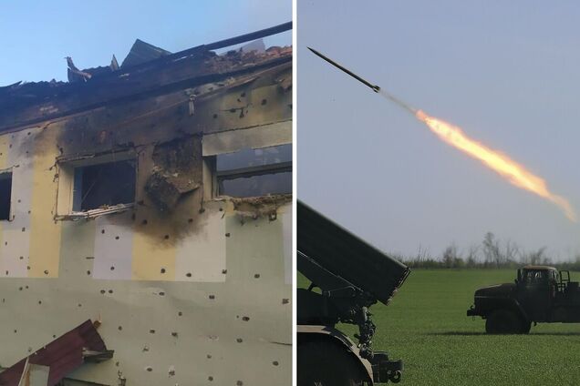 Армия РФ обстреляла Криворожский район из 'Ураганов' и ствольной артиллерии