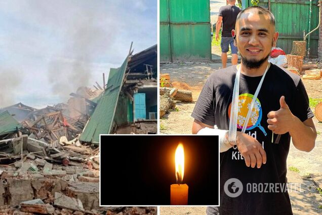 В Чугуеве погиб волонтер