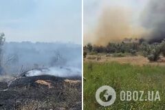 В Николаевской области после обстрелов начались пожары