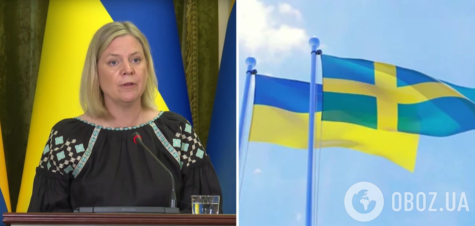 Больше санкций для России: премьер-министр Швеции рассказала, как помочь Украине в войне с РФ