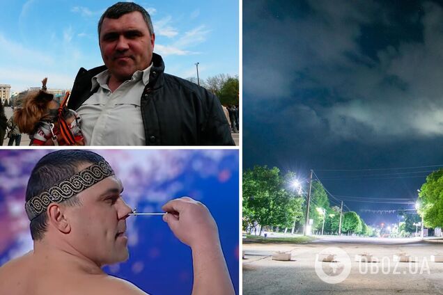 У Балаклії 'заступником мера' окупанти зробили учасника талант-шоу, який вбивав цвяхи в ніс. Фото