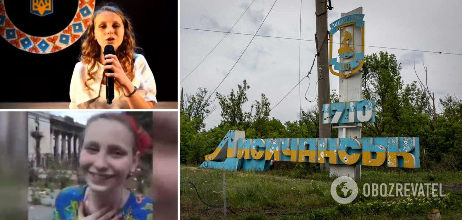 В Лисичанске девушка, недавно певшая о свободной Украине, встретила оккупантов со слезами счастья: мы ждали вас с 2014 года!