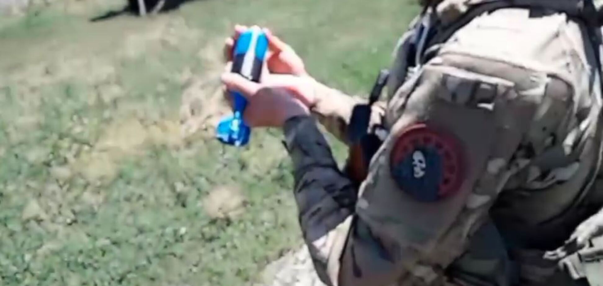 ВСУ с помощью беспилотника гоняли оккупантов на Донецком направлении