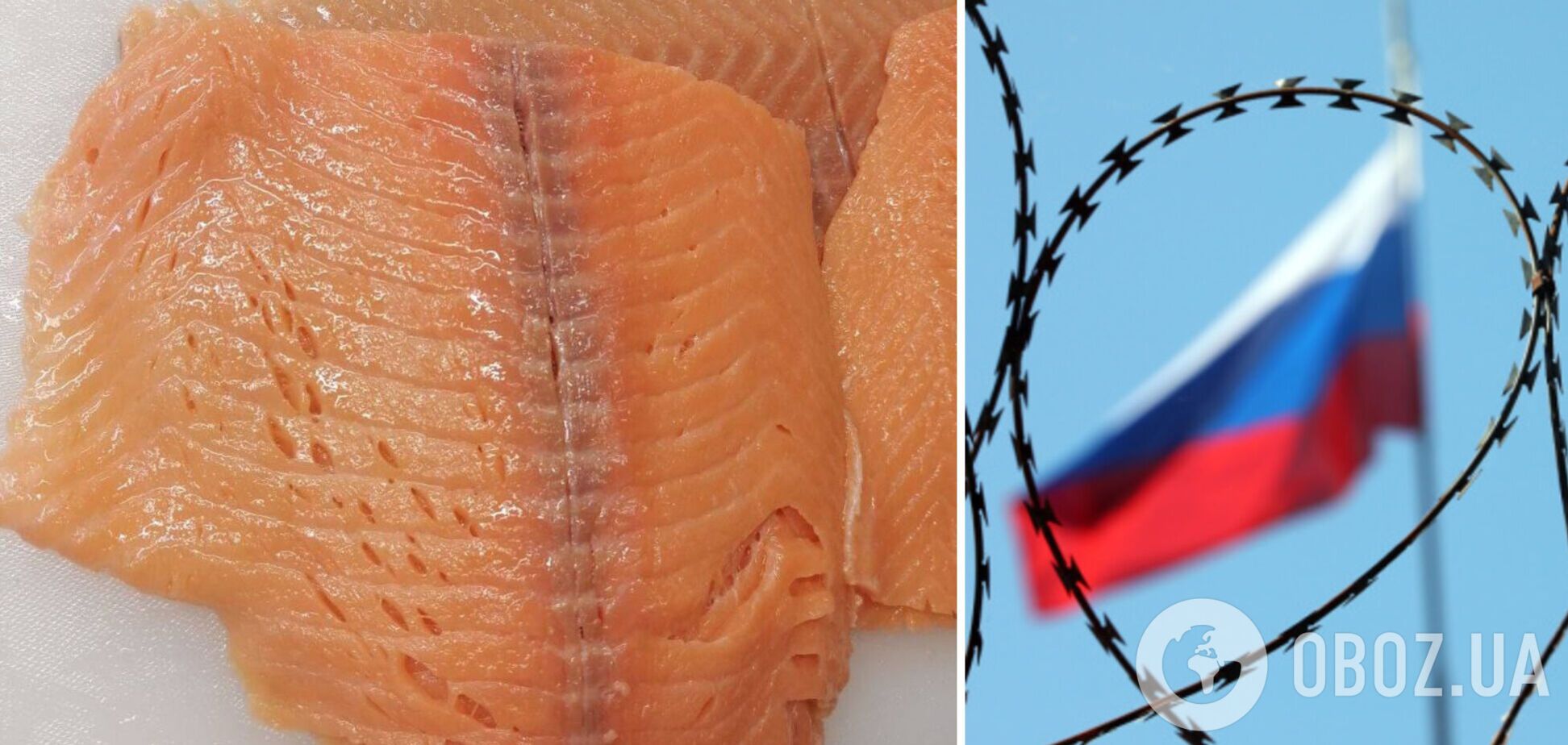 У РФ громадське харчування скоротило закупівлі червоної риби, а в російській знайшли черв'яків та синці