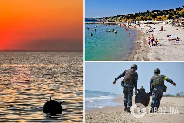 В Одесі закрили пляжі через міни, які викидає на берег