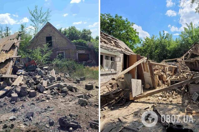 Оккупанты обстреляли поселок Степногорск на Запорожье