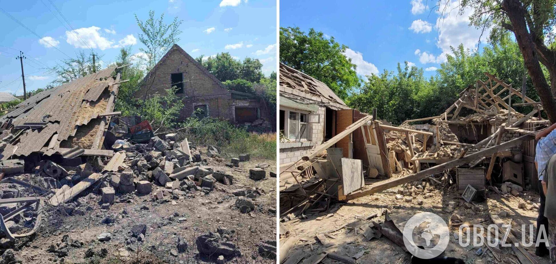 Оккупанты обстреляли поселок Степногорск на Запорожье