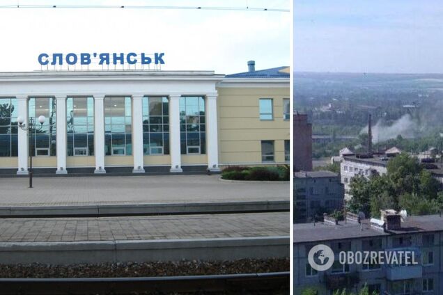 Оккупанты обстреляли Славянск