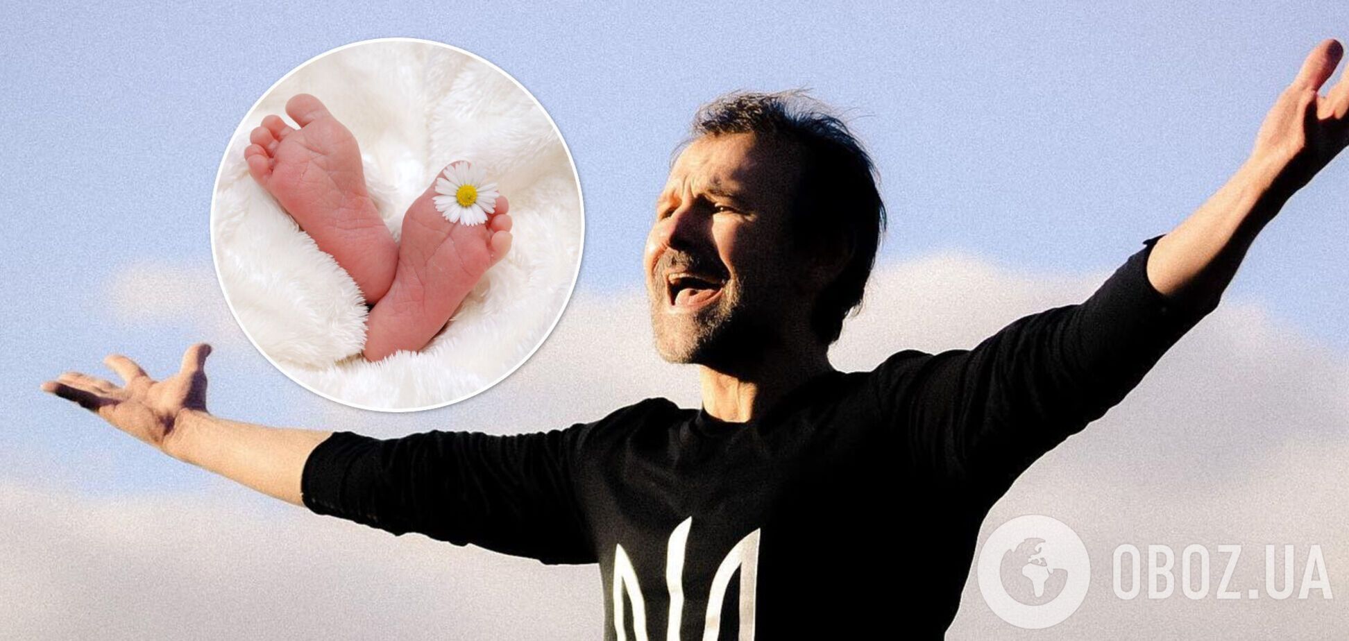 Святослав Вакарчук вдруге став татом: у лідера 'Океану Ельзи' народилась донечка