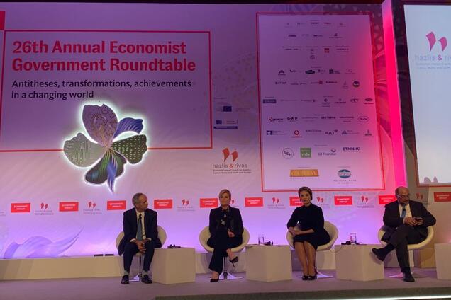 Тимошенко на круглому столі The Economist закликала перебудувати глобальну систему безпеки